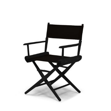 Show details for Chair - Directors - BLACK Low / Reg Picture of Chair - Directors - BLACK Low / Reg