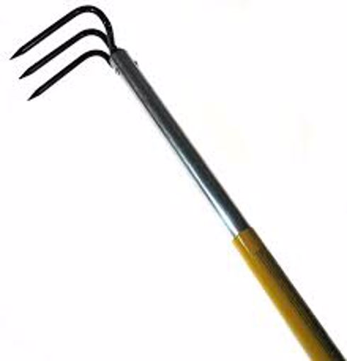 Picture of Garden Tool - Hoe 3 Pronged