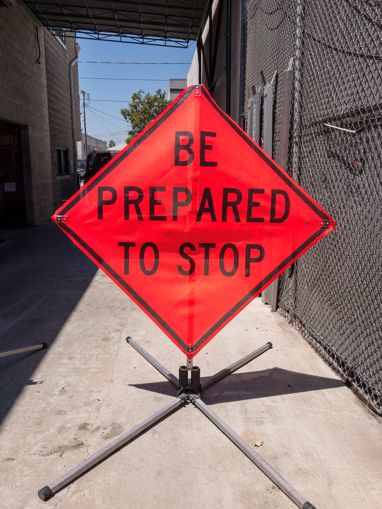 Picture of Road Sign - Prepare To Stop