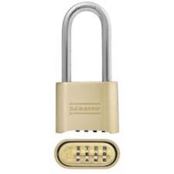 Show details for Pad Lock - Master Lock Combo Long Shank 175dlh Picture of Pad Lock - Master Lock Combo Long Shank 175dlh