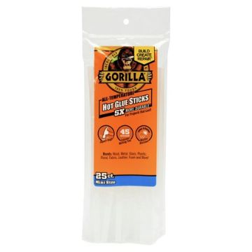 Show details for Gorilla Hot Glue Sticks -Mini Size-25ct Picture of Gorilla Hot Glue Sticks -Mini Size-25ct