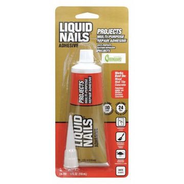 Show details for Adhesive - Liquid Nails 4FL OZ Picture of Adhesive - Liquid Nails 4FL OZ