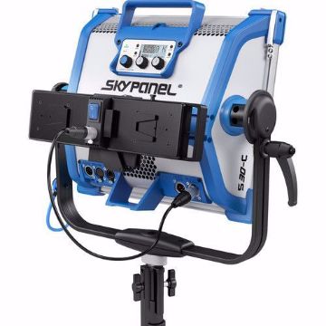 Show details for Skypanel - (V-mount) battery Adapter Picture of Skypanel - (V-mount) battery Adapter