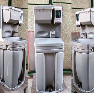 Show details for PPE - Handwashing Station Picture of PPE - Handwashing Station