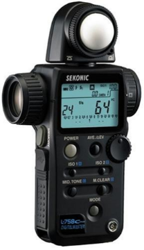 Show details for Sekonic Light Meter Picture of Sekonic Light Meter