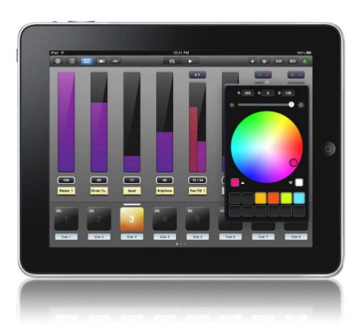 Picture of Wireless DMX - Luminair 4 w/ iPad Pro