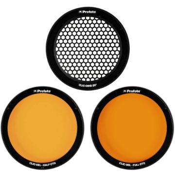 Show details for Profoto Clic Grid & Gel Kit Picture of Profoto Clic Grid & Gel Kit