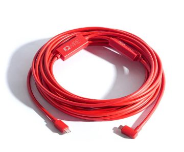 Show details for Cables -  TetherPro USB C to USB C 33ft or 10m Right angle Picture of Cables -  TetherPro USB C to USB C 33ft or 10m Right angle