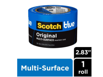 Show details for 3" 3M Blue Painters Tape - Standard Picture of 3" 3M Blue Painters Tape - Standard