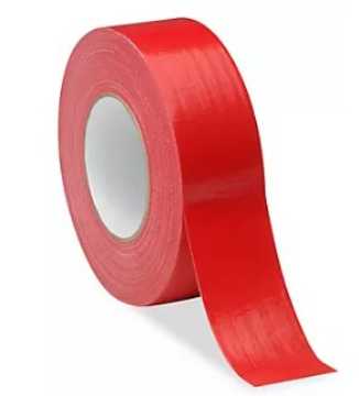 Show details for 2" Red Duct Tape Picture of 2" Red Duct Tape