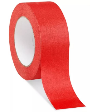 Show details for 2" Red Paper Tape Picture of 2" Red Paper Tape