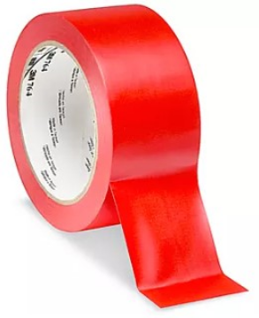 Show details for 2" Red Vinyl Tape Picture of 2" Red Vinyl Tape