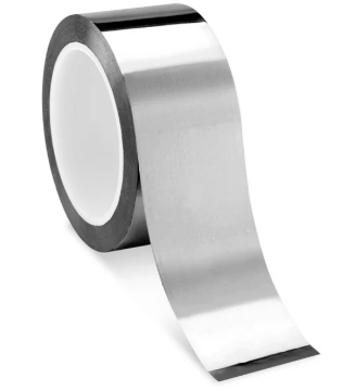 Show details for 2" Mylar Shiny Silver High Temp Tape-
 36 yd Picture of 2" Mylar Shiny Silver High Temp Tape-
 36 yd
