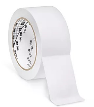 Show details for 2" White Vinyl Tape Picture of 2" White Vinyl Tape