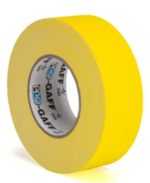 Show details for 2" Yellow Gaffers Tape Picture of 2" Yellow Gaffers Tape