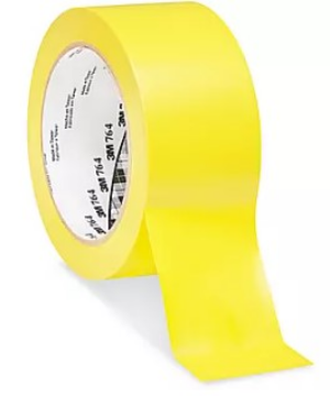 Show details for 2" Yellow Vinyl Tape Picture of 2" Yellow Vinyl Tape