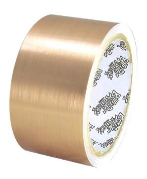Show details for 3" Mylar Brushed Gold Tape Picture of 3" Mylar Brushed Gold Tape