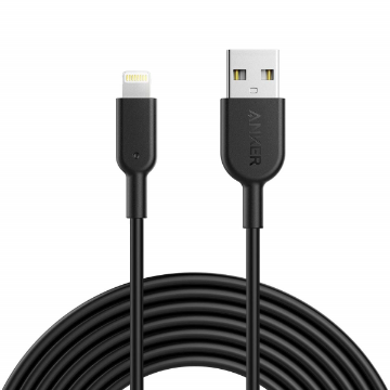 Show details for Anker - iPhone Lightning Cord 10’ Picture of Anker - iPhone Lightning Cord 10’