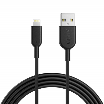Show details for Anker - iPhone Lightning Cord 6’ Picture of Anker - iPhone Lightning Cord 6’