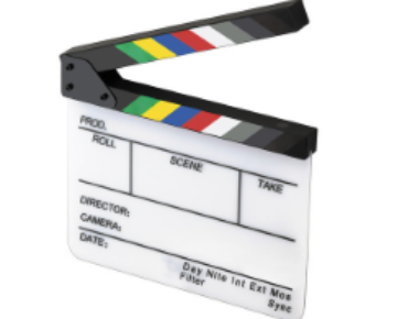 Show details for Camera Slate - Economy Masonite Picture of Camera Slate - Economy Masonite