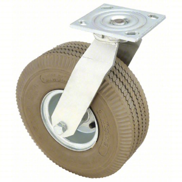 Show details for Casters - 6" X 2" Swivel Gray Balloon Picture of Casters - 6" X 2" Swivel Gray Balloon