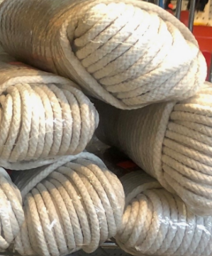Show details for Cotton Sash Cord #12 White 3/8” x 100’ Picture of Cotton Sash Cord #12 White 3/8” x 100’
