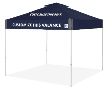 Show details for EZUP - 10 X 20 Aluminum Frame With Custom Top Picture of EZUP - 10 X 20 Aluminum Frame With Custom Top