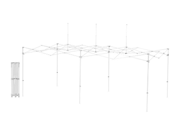 Show details for EZUP - 10x20 Steel Frame White Picture of EZUP - 10x20 Steel Frame White