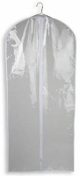 Show details for Garment/ Suit Bag - 54" Zippered Clear Picture of Garment/ Suit Bag - 54" Zippered Clear