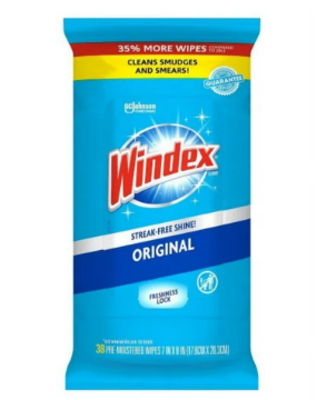 Show details for Glass Cleaner - Windex Wipes Picture of Glass Cleaner - Windex Wipes
