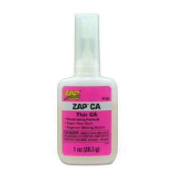 Show details for Glue - ZAP A Gap CA Thin  1 OZ  pt 08 Picture of Glue - ZAP A Gap CA Thin  1 OZ  pt 08