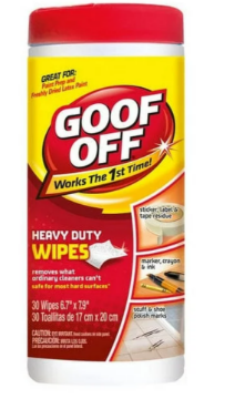 Show details for Goof Off - Heavy Duty Wipes Picture of Goof Off - Heavy Duty Wipes