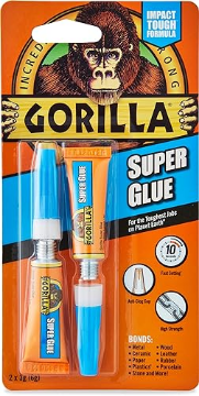 Show details for Gorilla Super Glue - 2 pack- 0.22 oz Picture of Gorilla Super Glue - 2 pack- 0.22 oz
