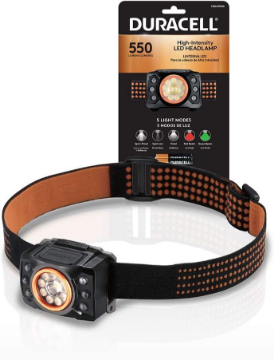 Show details for Headlamp - LED 550 lumens duracell Picture of Headlamp - LED 550 lumens duracell