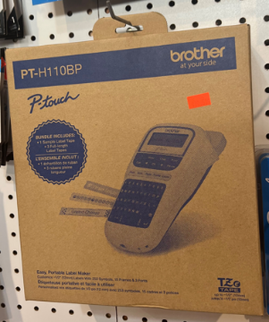 Show details for P Touch - Label Maker Kit w/ 4 Tapes Picture of P Touch - Label Maker Kit w/ 4 Tapes