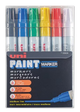 Show details for Paint Pen Markers 6 Pack Picture of Paint Pen Markers 6 Pack