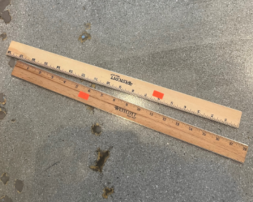 Show details for Ruler-wooden 12” Picture of Ruler-wooden 12”