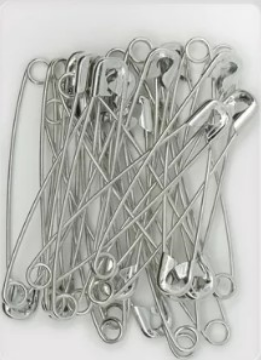 Show details for Safety Pins #3 - Bag Of Large Pins Picture of Safety Pins #3 - Bag Of Large Pins