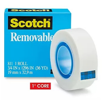 Show details for Scotch Tape - Blue Removable Picture of Scotch Tape - Blue Removable