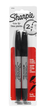Show details for Sharpie - Twin Tip Single-Asst colors Picture of Sharpie - Twin Tip Single-Asst colors