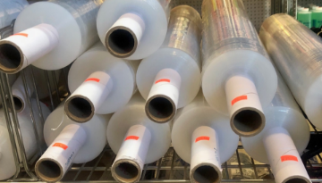Show details for Pallet Wrap On A Roll - 20" Large Shrink Wrap-1000’ Picture of Pallet Wrap On A Roll - 20" Large Shrink Wrap-1000’