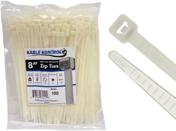 Show details for Zip Ties - 8" White
Kable Kontrol Picture of Zip Ties - 8" White
Kable Kontrol