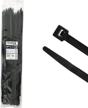 Show details for Zip Ties 26” inch heavy duty 200 lbs Picture of Zip Ties 26” inch heavy duty 200 lbs