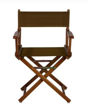Show details for Directors Chair - Seat/Back Brown 18c Picture of Directors Chair - Seat/Back Brown 18c