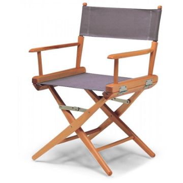 Show details for Directors Chair - Seat/Back Grey 59c Picture of Directors Chair - Seat/Back Grey 59c