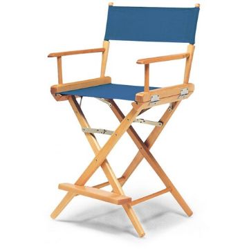 Show details for Directors Chair - Seat/Back Indigo 35c Picture of Directors Chair - Seat/Back Indigo 35c
