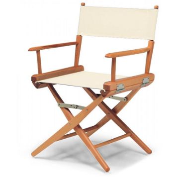 Show details for Directors Chair - Seat/Back Natural 20c Picture of Directors Chair - Seat/Back Natural 20c