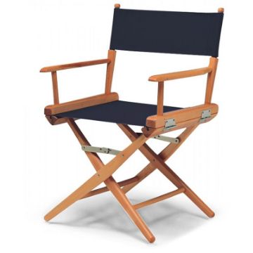 Show details for Directors Chair - Seat/Back Navy 13c Picture of Directors Chair - Seat/Back Navy 13c