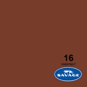 Show details for Seamless Paper - 9’ x 36’ Savage #16 Chestnut Picture of Seamless Paper - 9’ x 36’ Savage #16 Chestnut