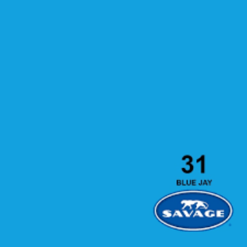 Show details for Seamless Paper - 9’ x 36’ Savage #31 Blue Jay Picture of Seamless Paper - 9’ x 36’ Savage #31 Blue Jay